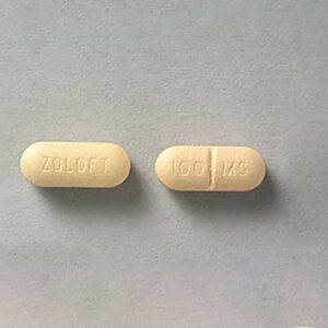 SERTRALINE 100 mg Tablet - Pack of 50 Tablets